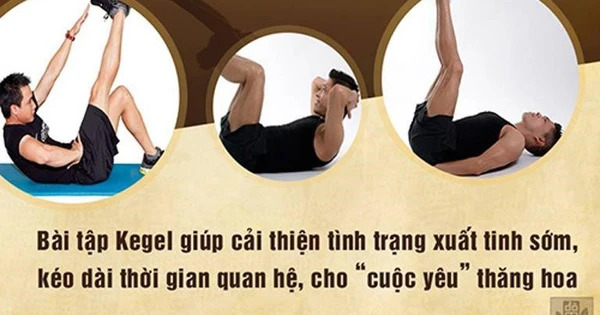 bài tập kegel nam đúng cách